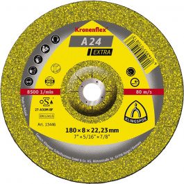 Klingspor A 24 Extra 4" Grinding Wheel