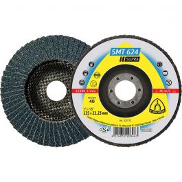 Klingspor SMT624 Supra 6" Flap Disc - 40 Grit