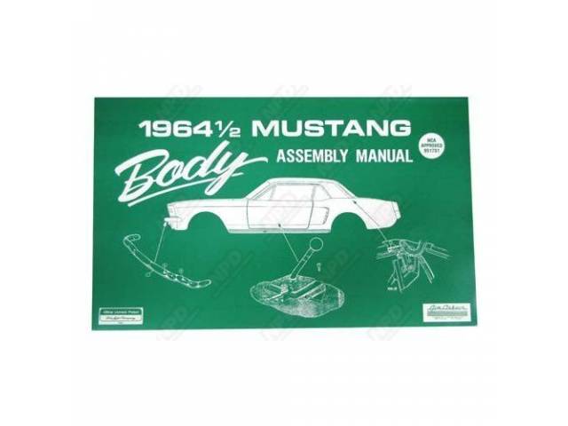 Body Assembly Manual, 64 1/2 Mustang