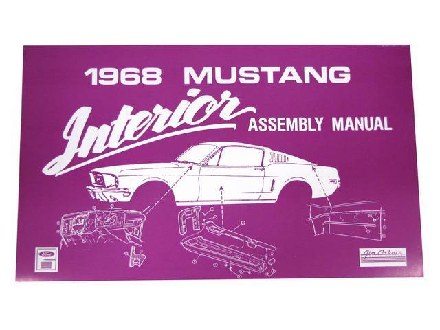 Interior Assembly Manual, 1968 Mustang
