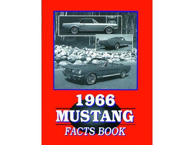 Illustrated Facts Book, 1966 Mustang