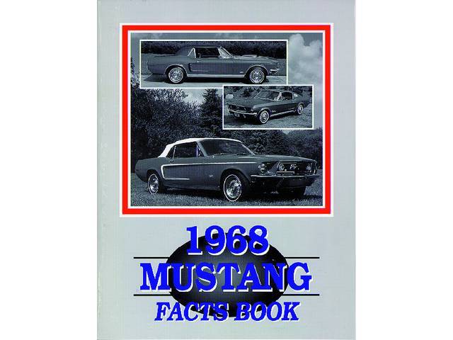 Illustrated Fact Book, 1968 Mustang