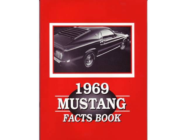Illustrated Facts Book, 1969 Mustang
