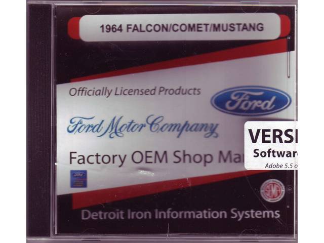 SHOP MANUAL, 1964 PASSENGER CAR, ON CD