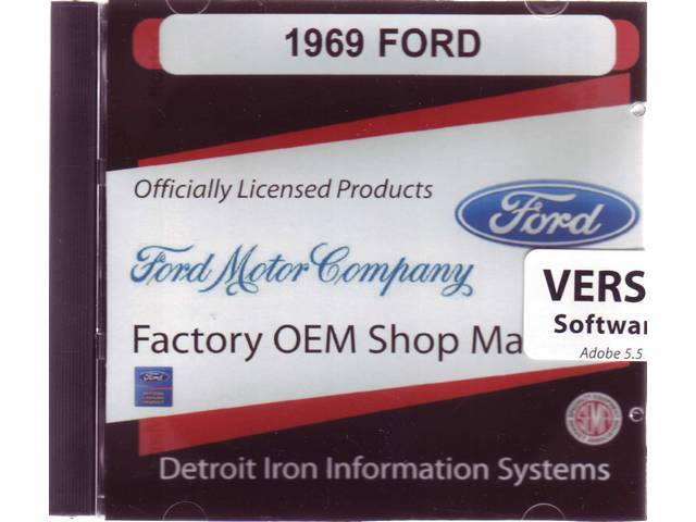 SHOP MANUAL, 1969 PASSENGER CAR, ON CD