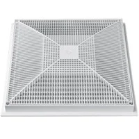 Lawson SuperFlow -12″ x 12″ Frame and Grate + Screws, Floor 365 GPM – 2 Pack