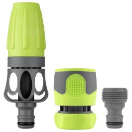 Flexzilla 3pc ZillaGreen Garden Hose Nozzle Kit
