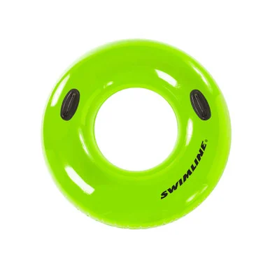 Lounge in Style with this 48″ Water Sports Inflatable Bright Green Swimming Pool Inner Tube Ring Float