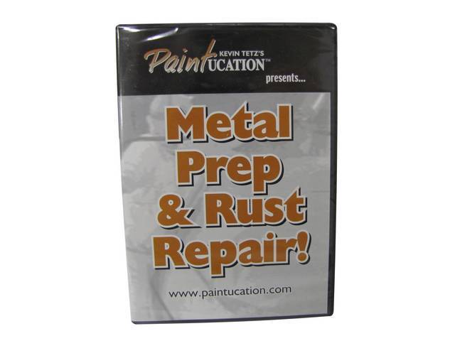 DVD, Paintucation, Metal Prep and Rust Repair