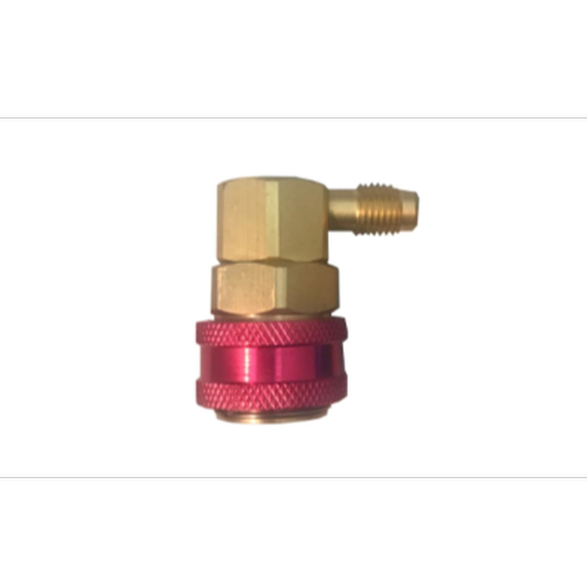FJC Refrigerant 6009YF R-1234yf High Side Quick Coupler with 1/4" Male Fitting