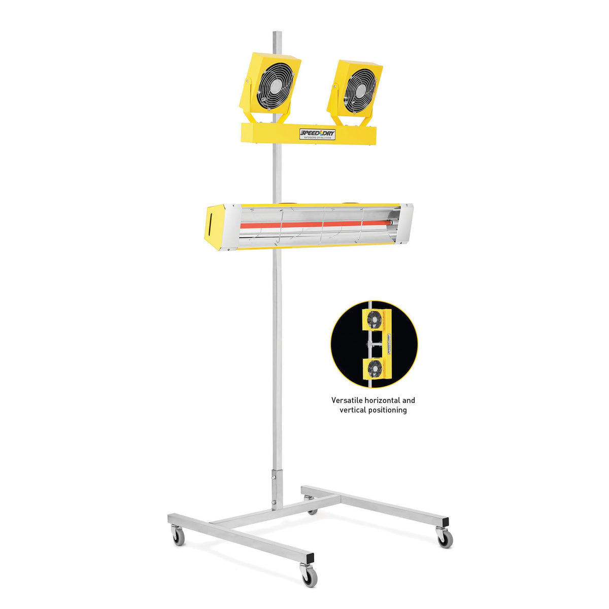 Infratech 15-1015 Waterborne Drying System with Heater for Rapid Coating Cure