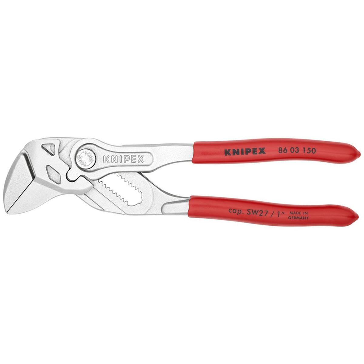 Knipex 8603150 Chrome Pliers Wrench 1" Pocket Size Adjustable