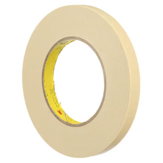 3M 88515 Tan 36 mm x 55 m 7.6 mil Paint Masking Tape, 24 Rolls per Case