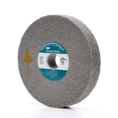 Scotch-Brite 05132 XL-WL Deburring Wheel 6 in Fine Gray Silicon Carbide 6000 rpm
