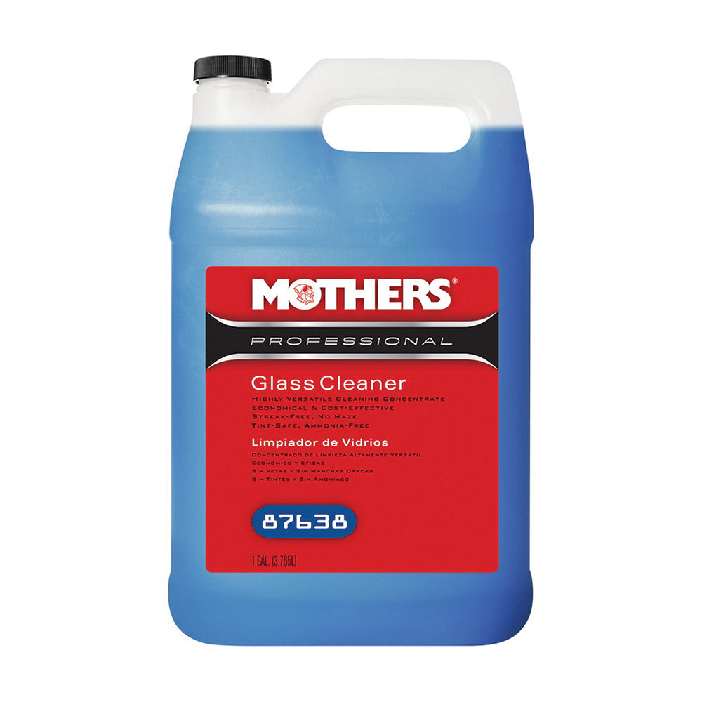 Mothers Glass Cleaner 87638 - 1 gal Blue Concentrate