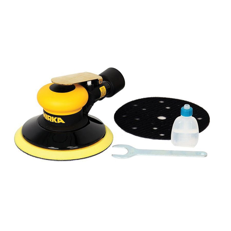 Mirka MR6 MR Series 6 in Random Orbital Sander 12000 rpm - Low Vibration Finishing Tool