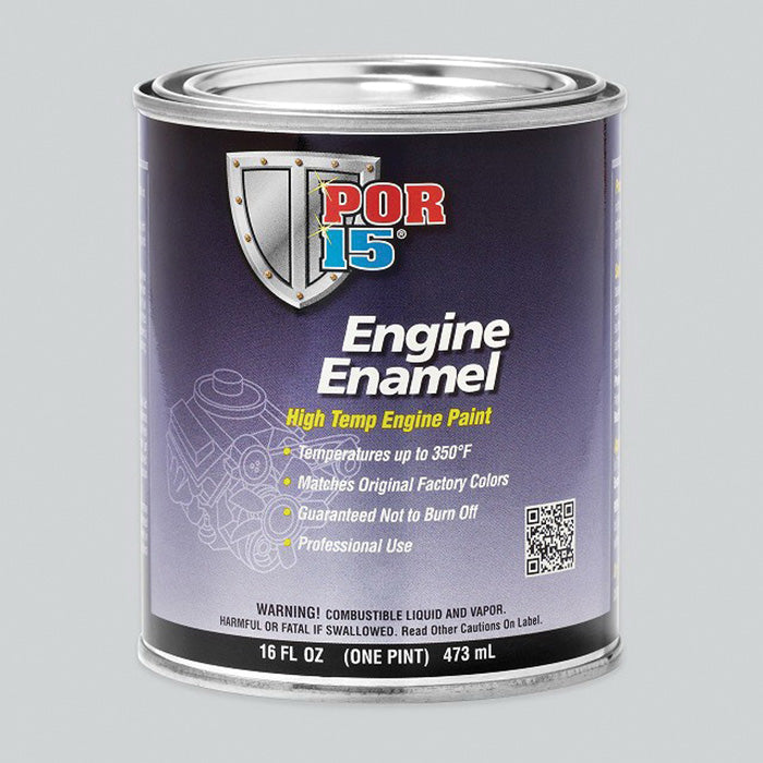 POR-15 42108 Engine Enamel Paint Gloss Chrysler Blue 1 pt Can