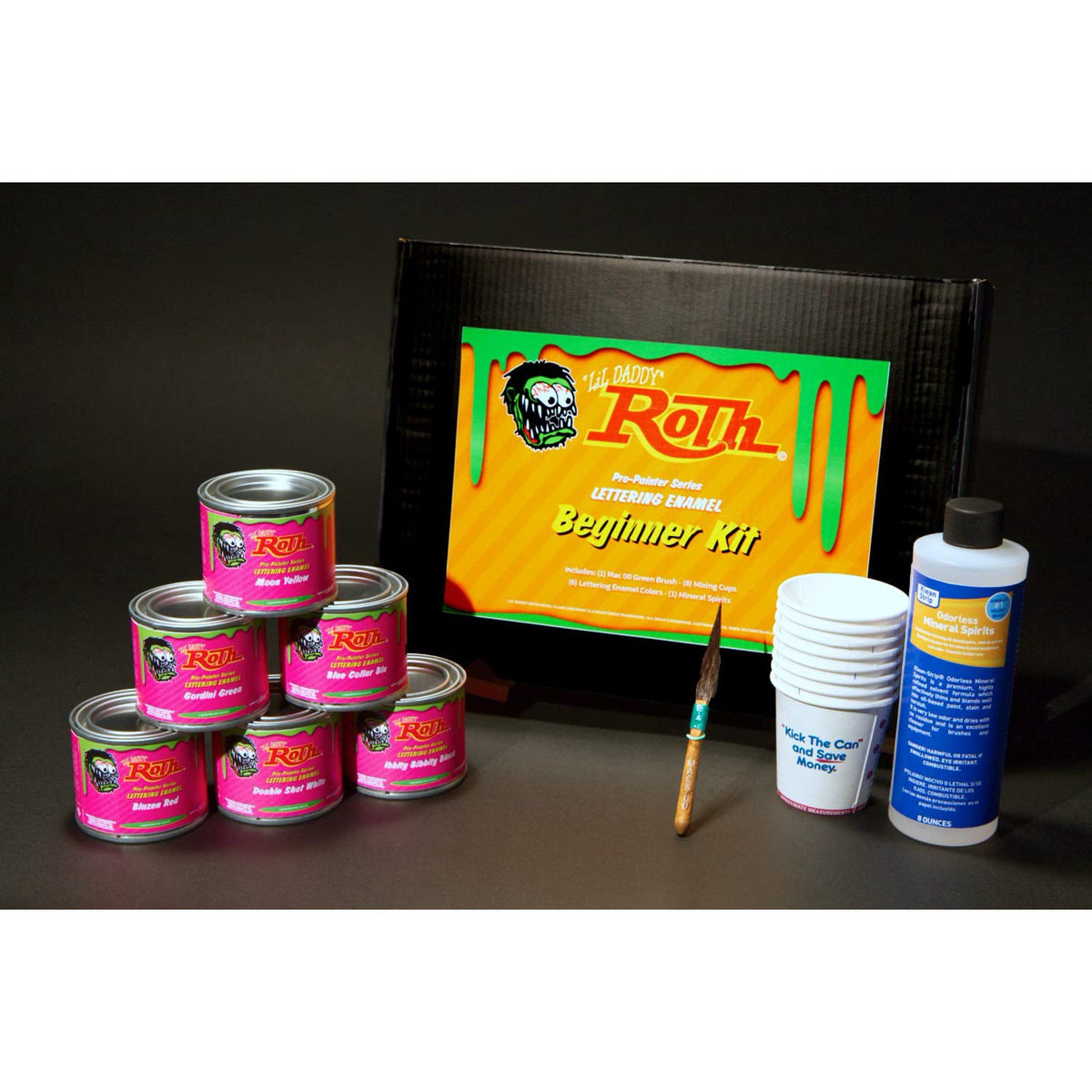 Roth Flake & Pearl Product Jobber Starter Kit RCD-01 16 Jar Countertop Display