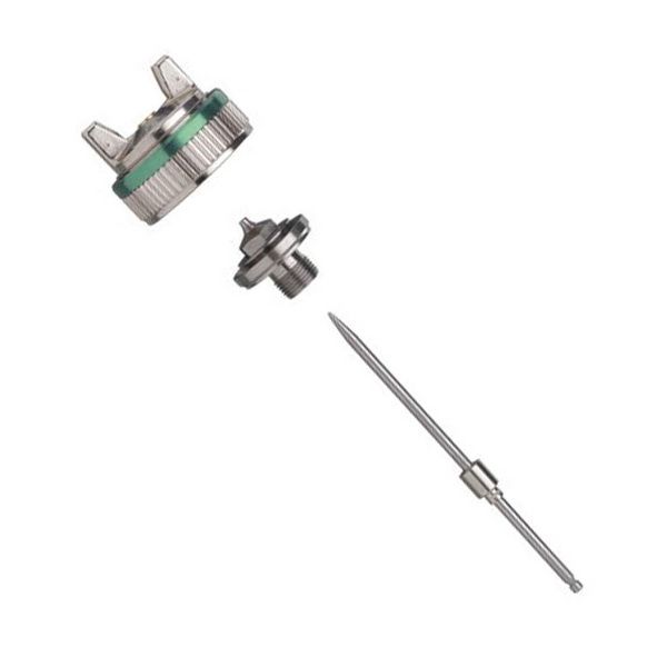 SATA 201277 Spot Repair Nozzle Set, 1.4 mm, Stainless Steel, Use With: SATAminijet 4400 B HVLP Spray