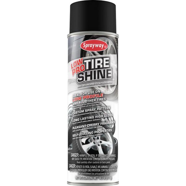 Sprayway Low Pro Tire Shine SW930 20 oz Colorless Aerosol Can