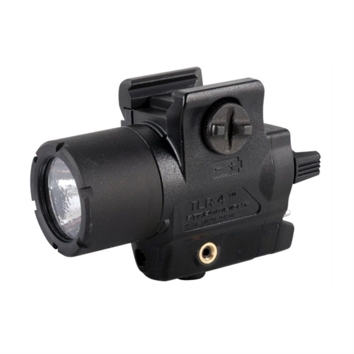 Streamlight TLR-4 Compact Rail Mounted Tactical Light with Red Laser, Black, 69240