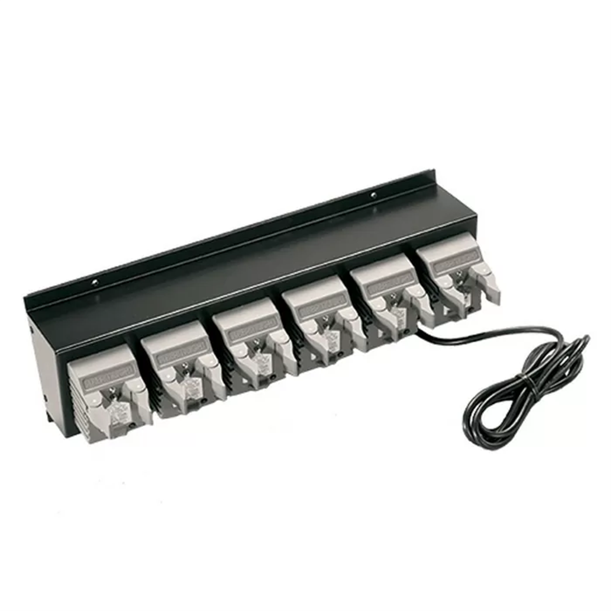 Streamlight Strion Bank Charger 110V, 74400, charges up to six flashlights, LED status