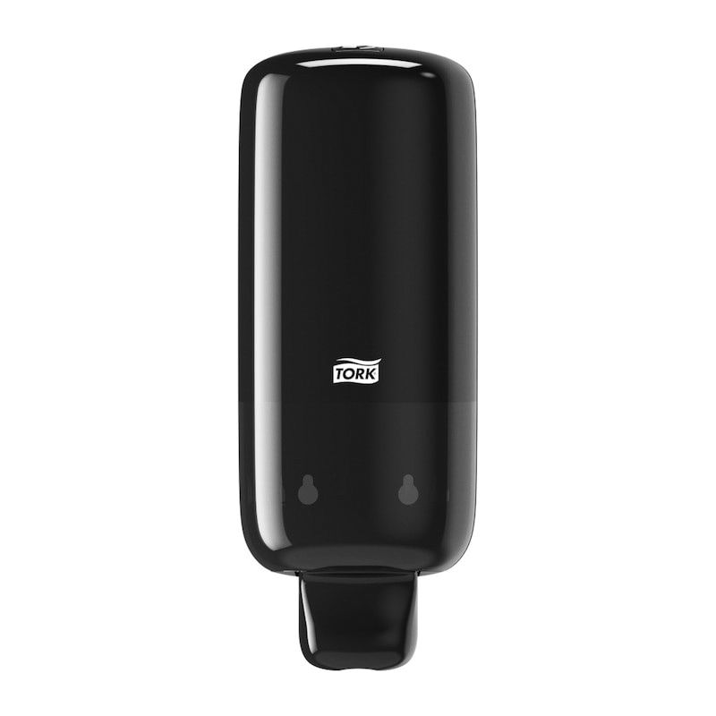 Tork Manual Foam Dispenser 571508, 4.1 in L x 11.3 in H x 4-1/2 in W, Black Plastic