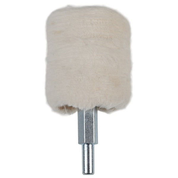 Wizards Products Non-Tapered Buff 1 in Diameter with 1/4 in Shank for Metal Renew Polish