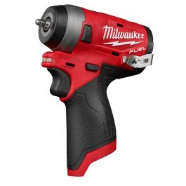 Milwaukee M12 FUEL 12 Volt Lithium-Ion Brushless Cordless Stubby 1/4 in. Impact Wrench- Tool Only