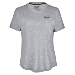 Milwaukee F452G-S Women's FREEFLEX Hybrid Tee - Gray - Small