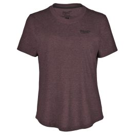 Milwaukee F452P-M Women's FREEFLEX Hybrid Tee - Purple - Medium