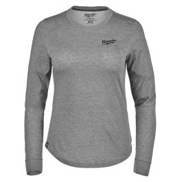 Milwaukee F552G-XL Women's FREEFLEX Hybrid Long Sleeve Tee - Gray - XL