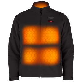 Milwaukee M100B-20M M12 Heated TOUGHSHELL Jacket Only - Black - Medium