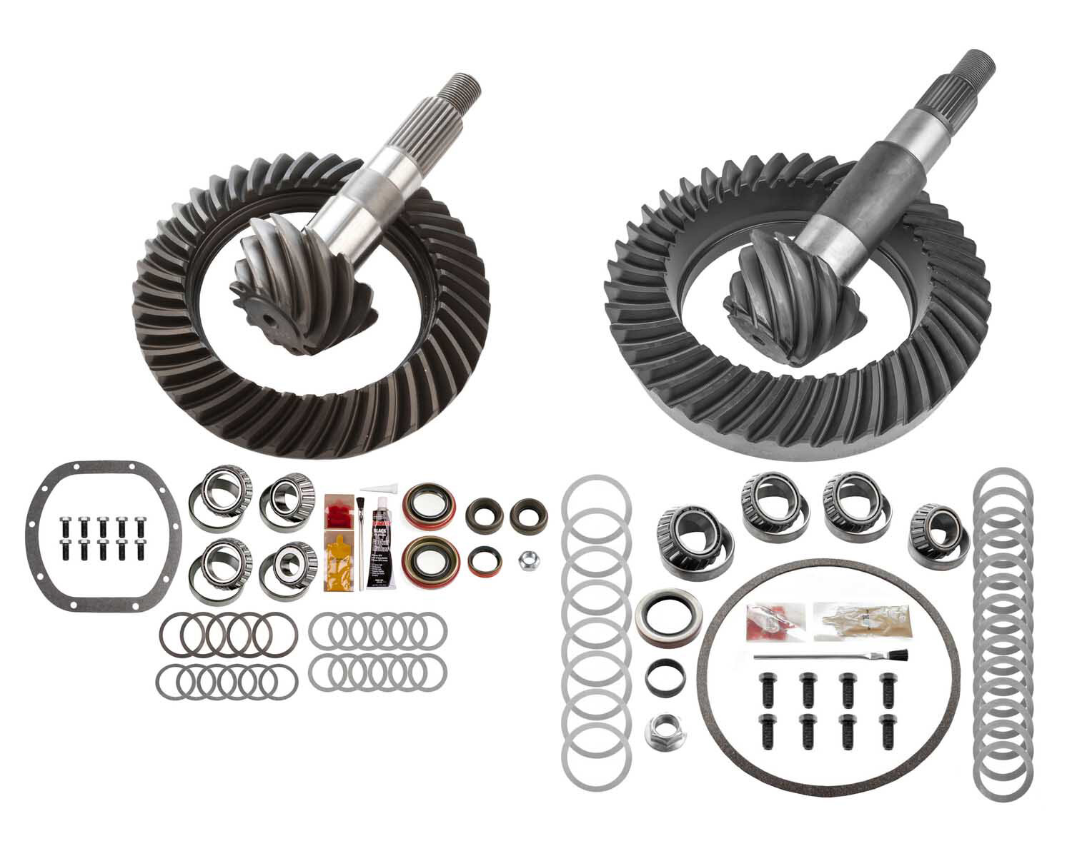 Motive Gear Differential Ring & Pinion Front and Rear Complete Kit for 76-85 Jeep CJ with Front Dana 30 & Rear AMC 20 Axles