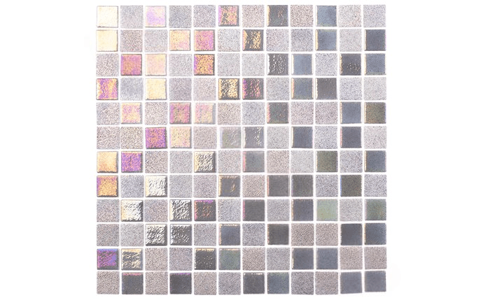 NPT OPL-GREY1X1 1″ x 1″ Opal Steel Gray Pool Tile