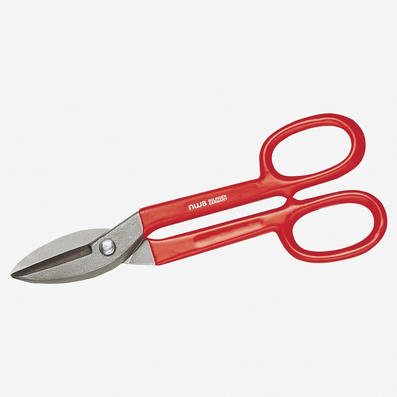 NWS 10" American Pattern Tin Snips - Atramentized - Plastic Grip
