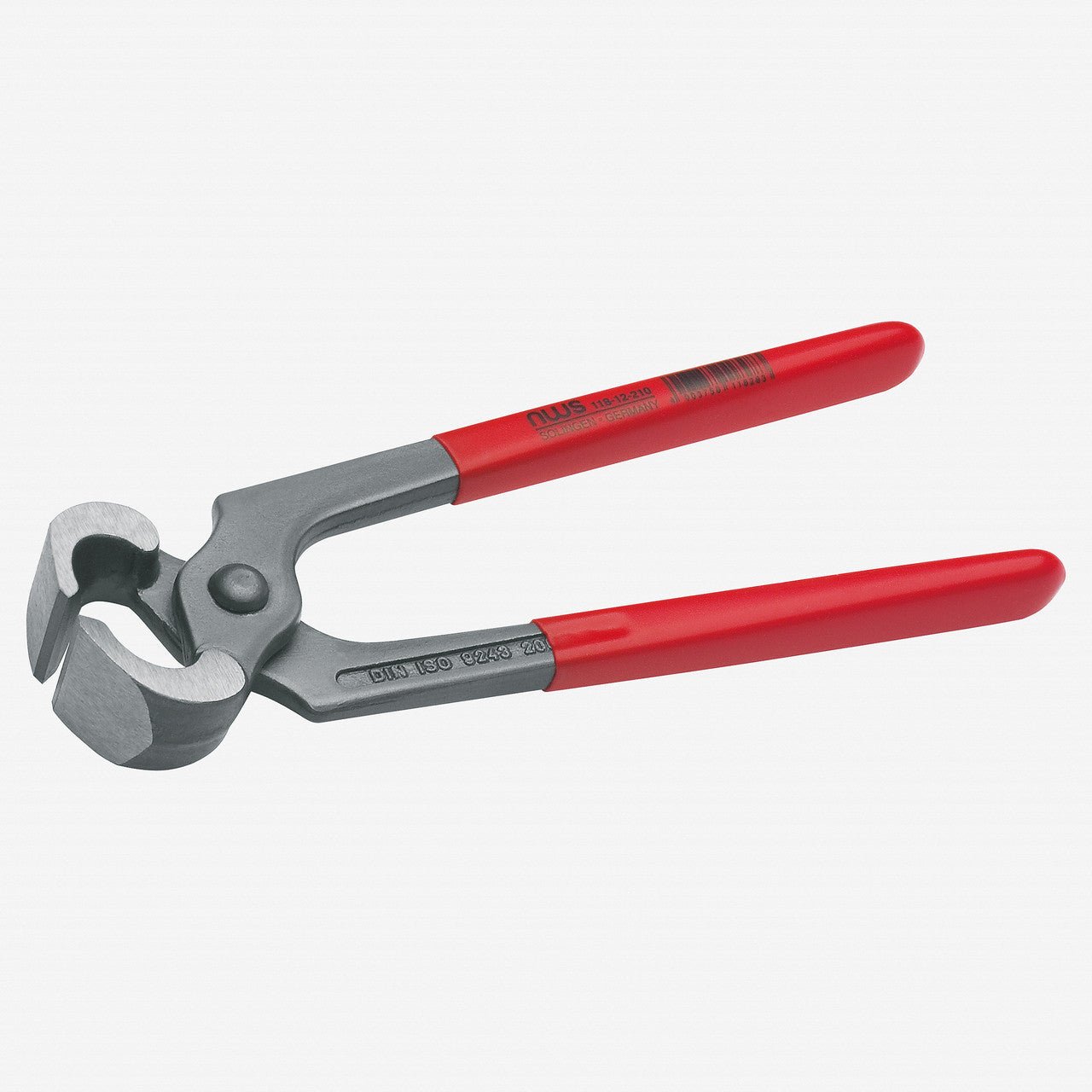 NWS 10" Pincers - Atramentized - Plastic Grip