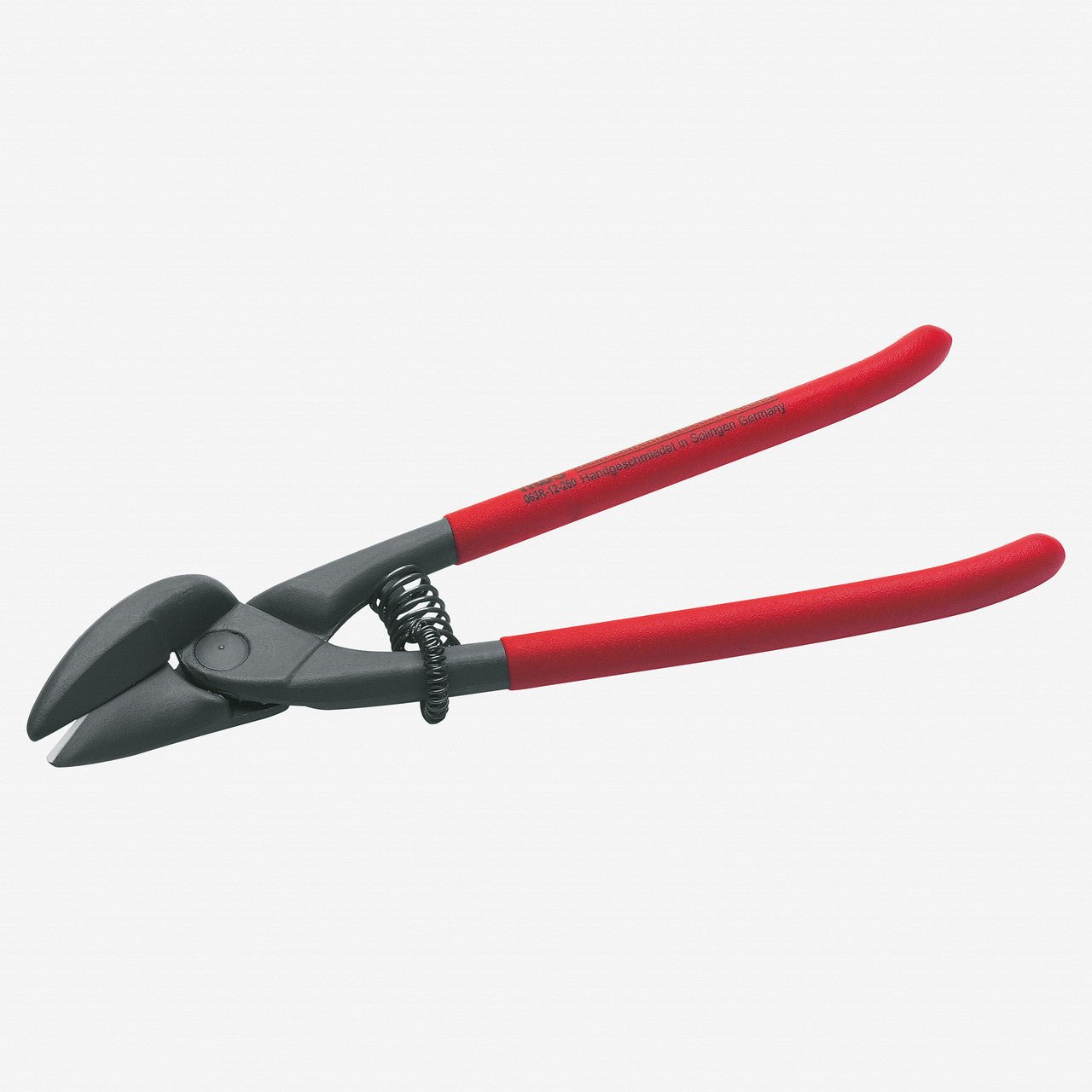 NWS 10.25" Ideal Tin Snips - Atramentized - Plastic Grip - Right Handed