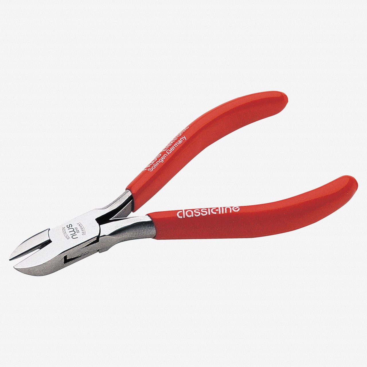 NWS 4.5" Side Cutter - Flush Cut - MicroFinish - Plastic Grip