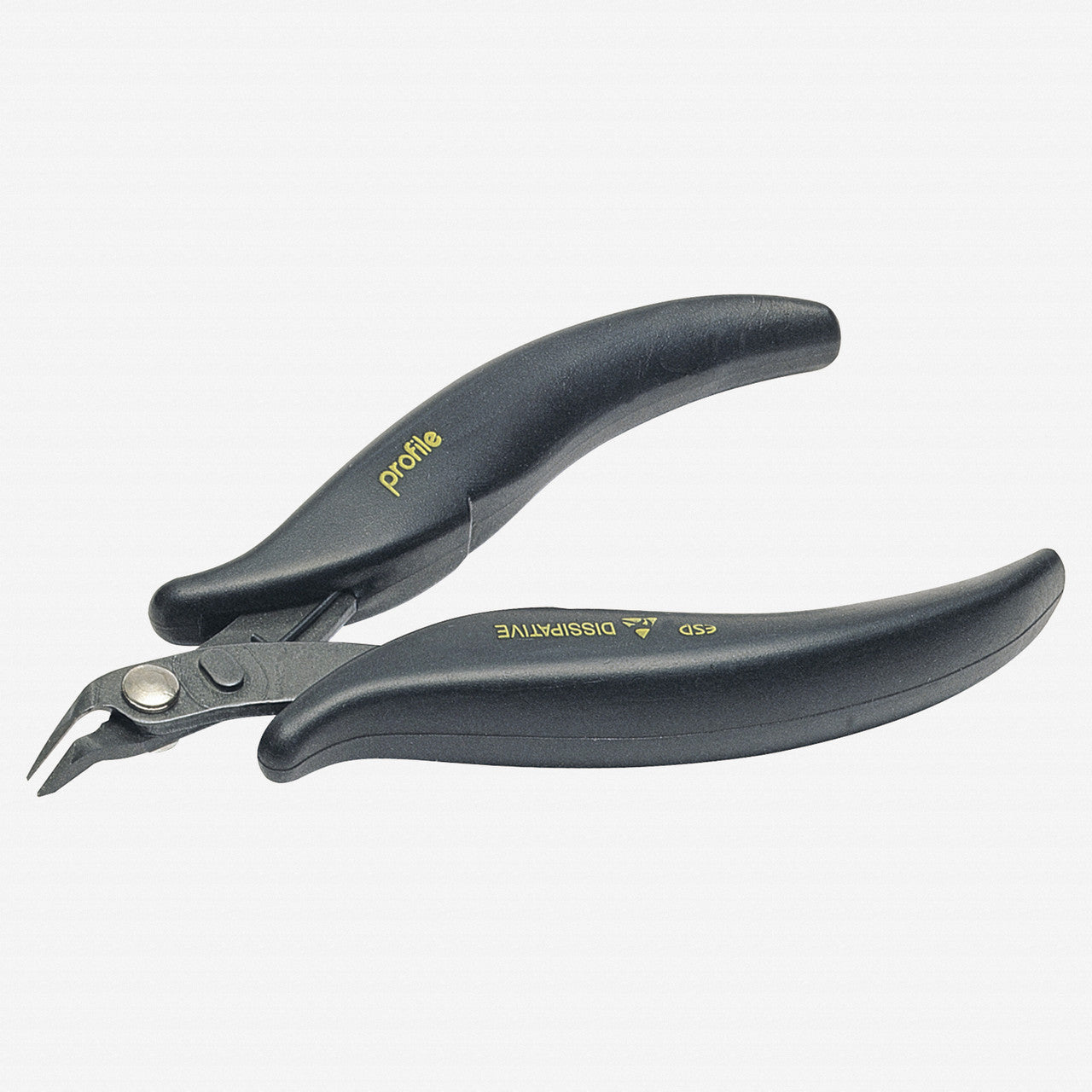 NWS 4.5"ESD Side Cutter - Flush Cut - 48 Degree - SoftGripp