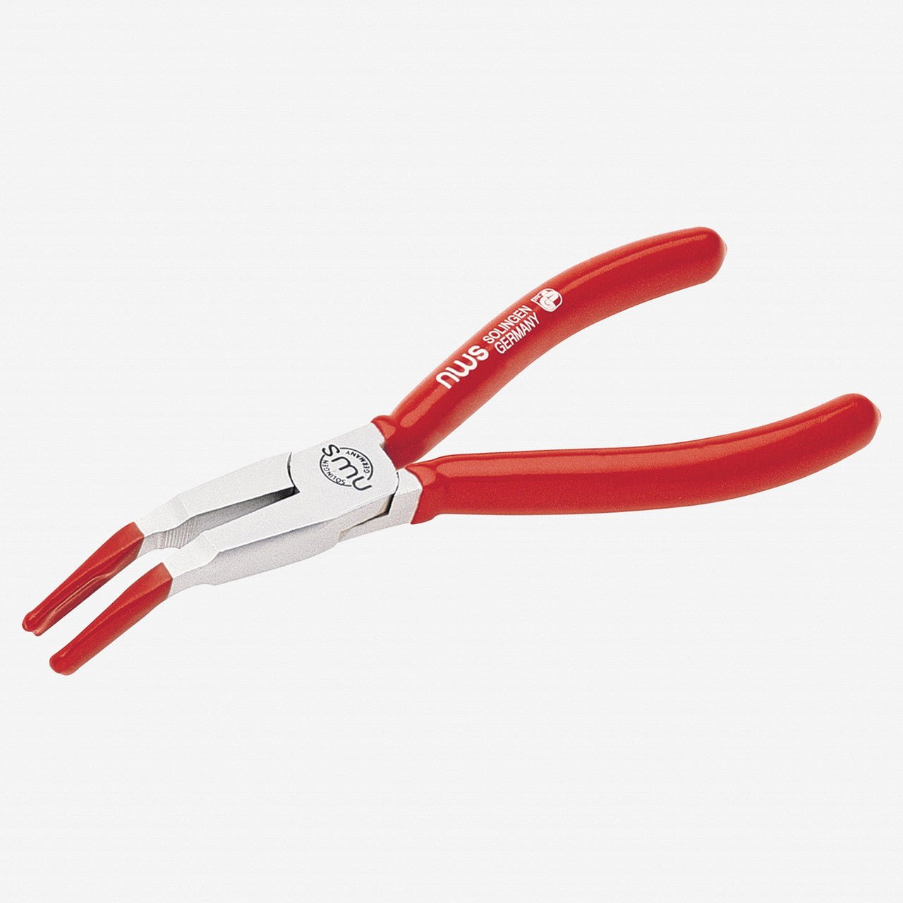 NWS 6.25" Pliers for electric light bulbs - Angled Jaws - Plastic Grip