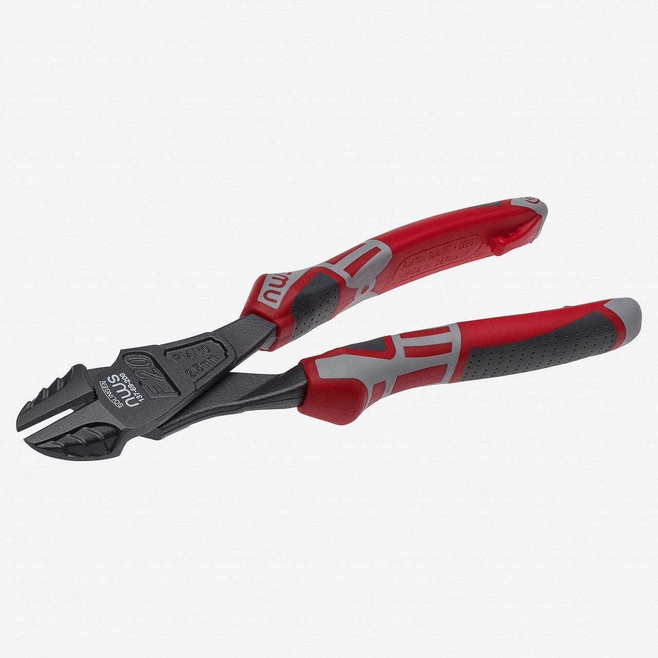 NWS 7" Heavy Duty Side Cutter - TitanFinish - SoftGripp, Tethered Attachment