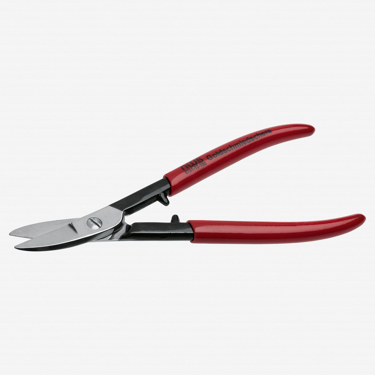NWS 7" Jewellers' Snips - Curved Blade - Open Handles