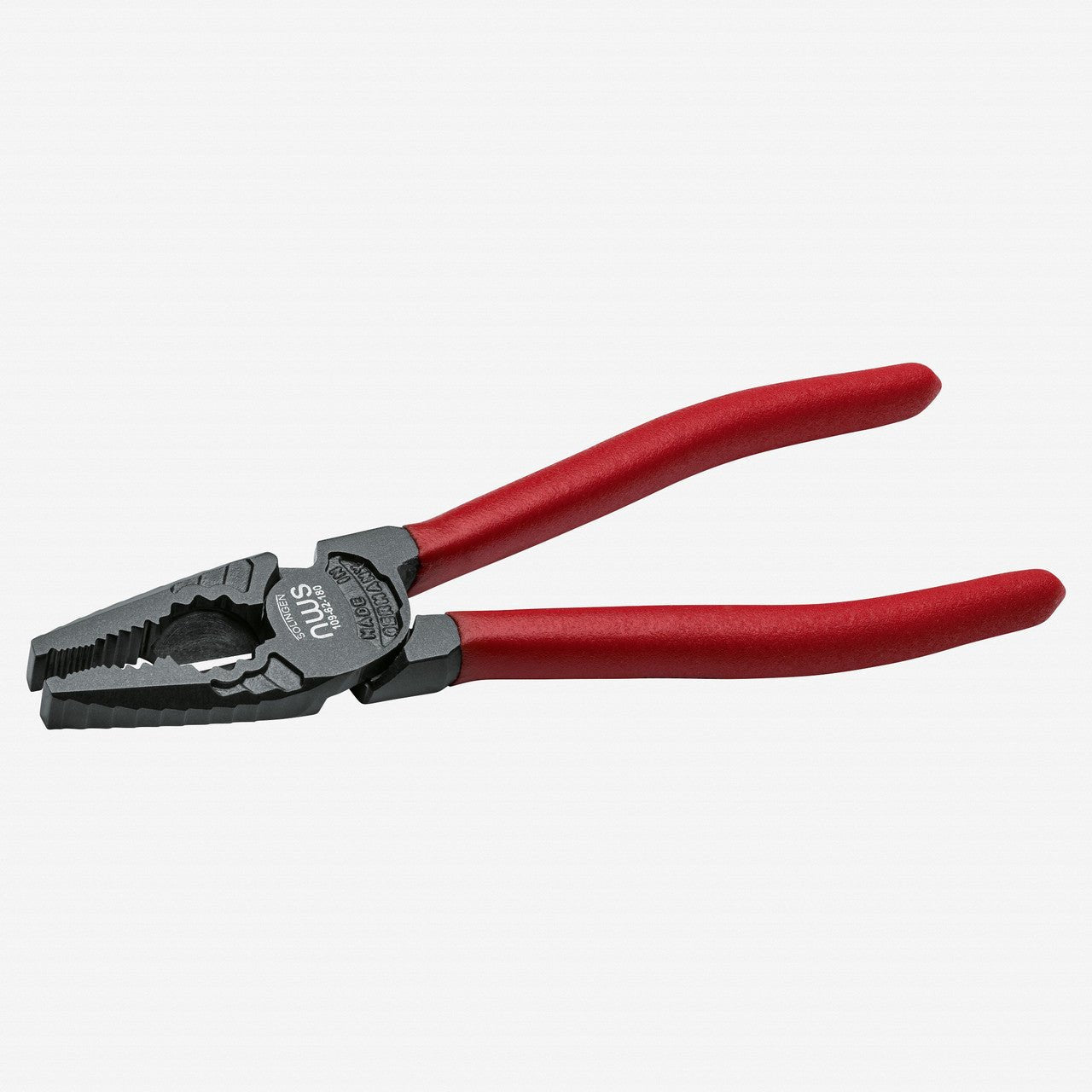 NWS 8" High Leverage Combination Pliers CombiMax - TitanFinish - Plastic Grip