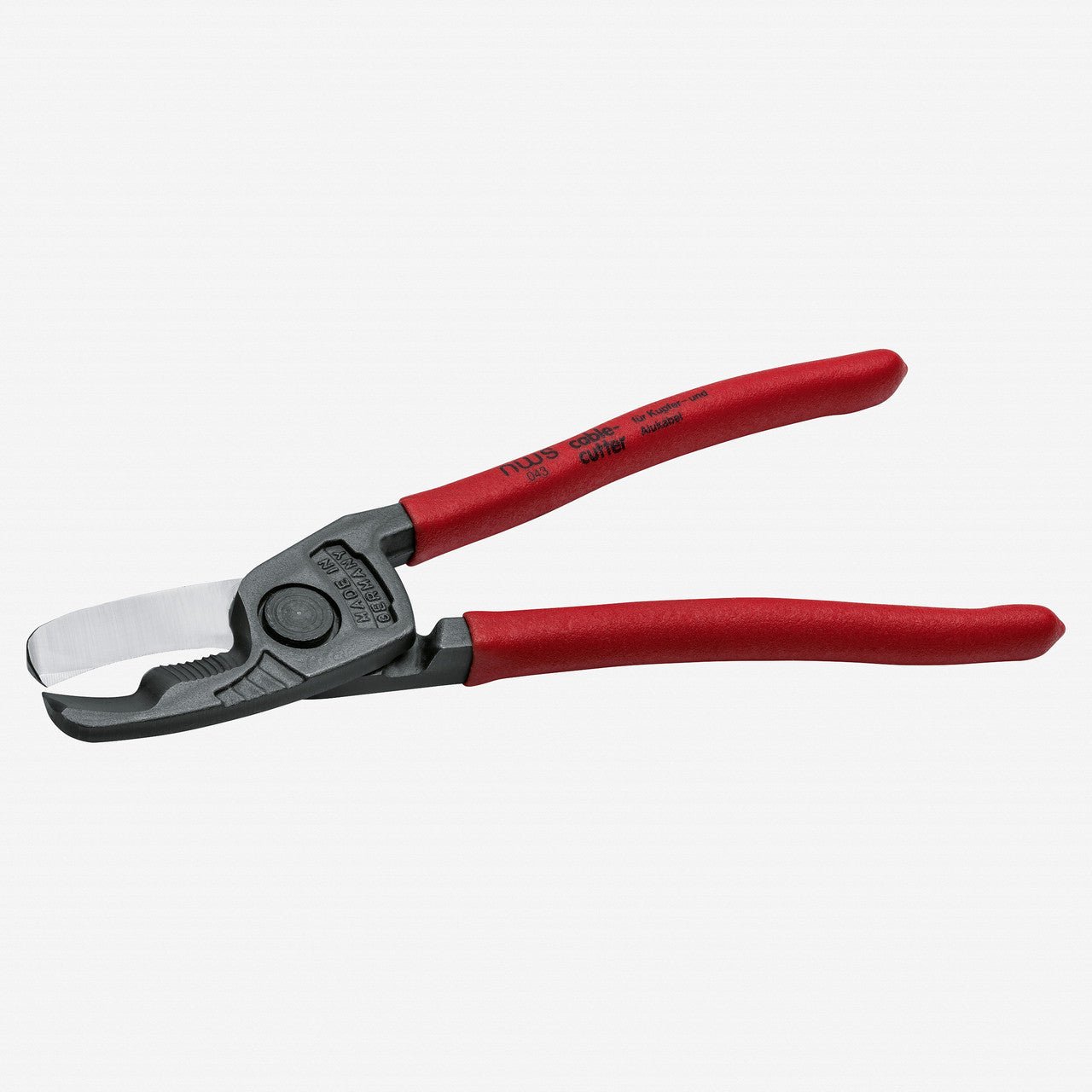 NWS 8.25" Cable Cutter - TitanFinish - Plastic Grip