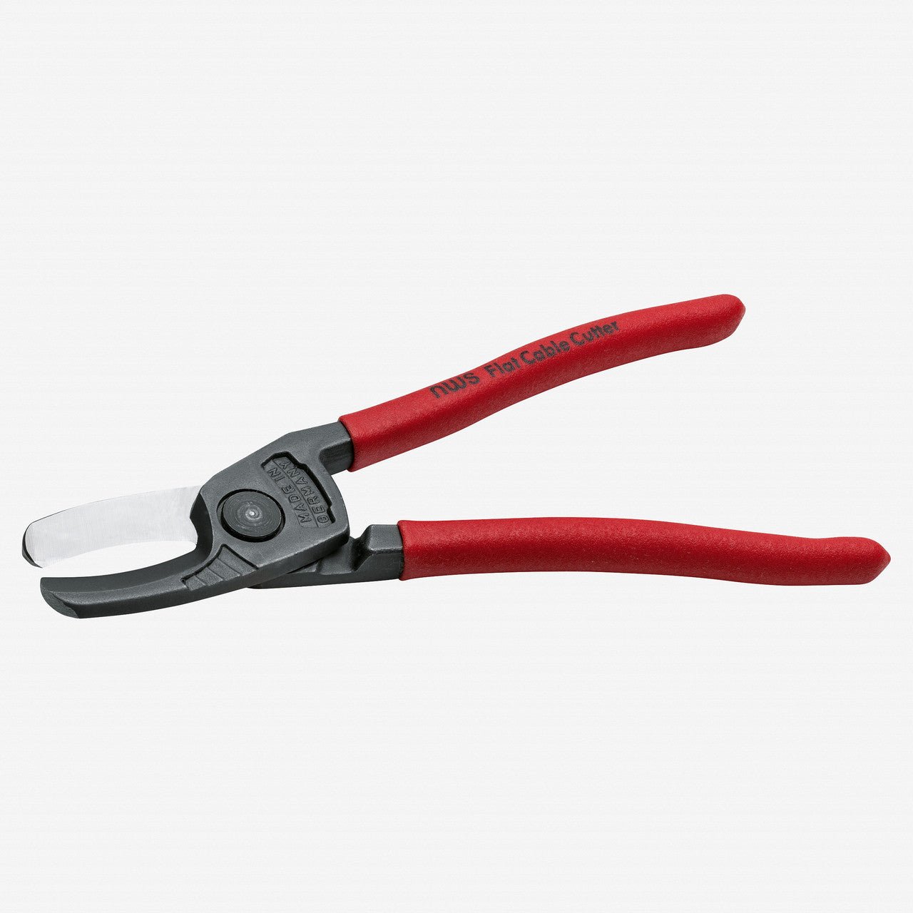 NWS 8.25" Flat Cable Cutter - TitanFinish - Plastic Grip