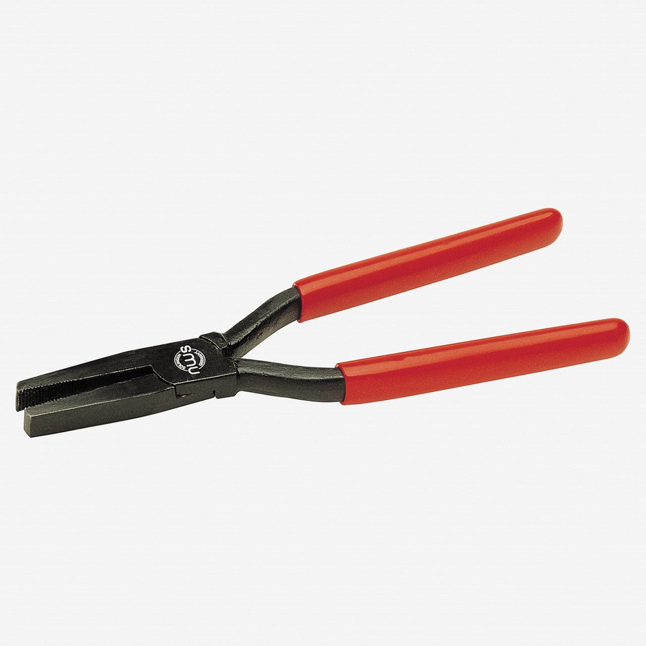 NWS 9.5" Plumbers Flat Nose Pliers - Atramentized - Plastic Grip