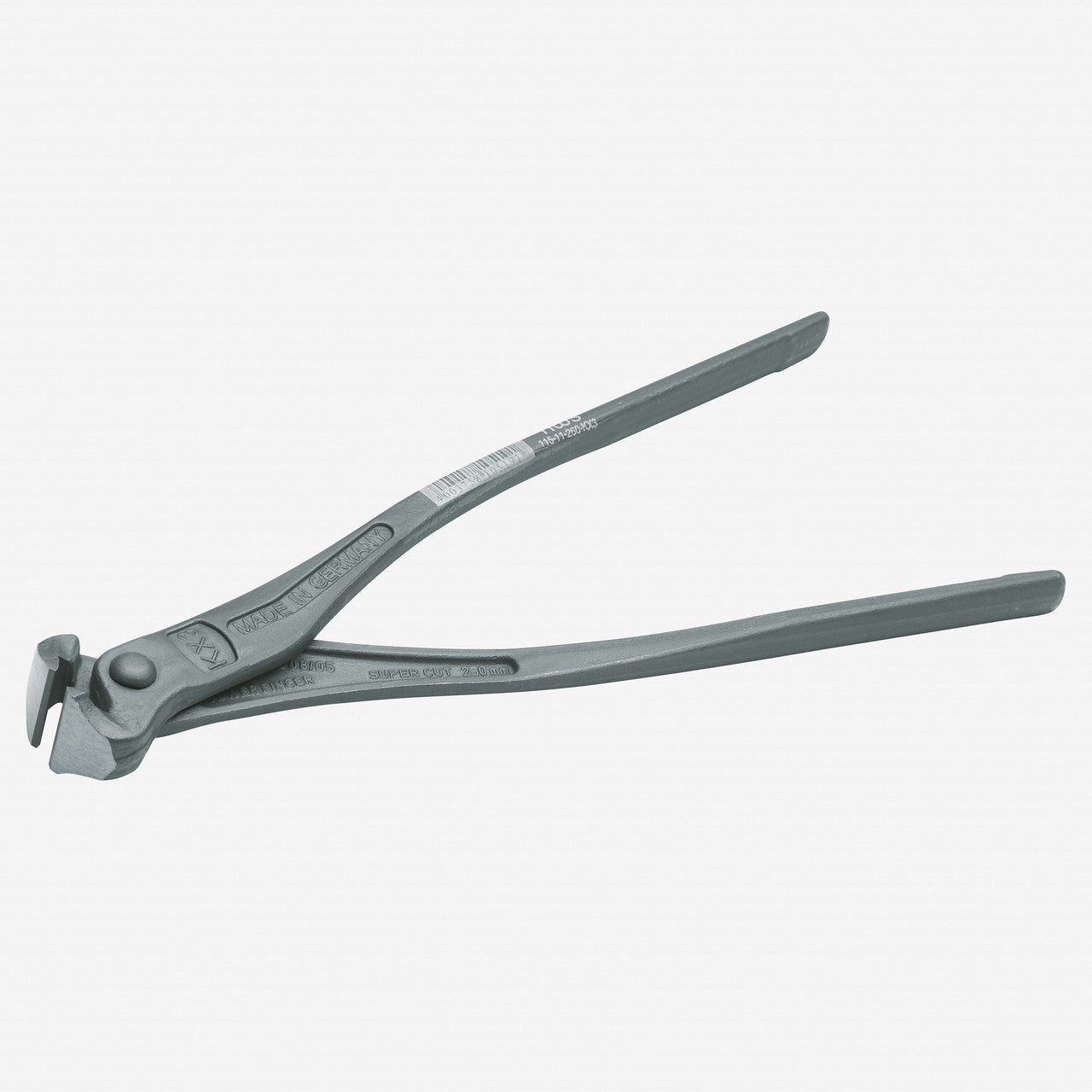 NWS KX 9" Tower Pincers - Atramentized - Bare Handle