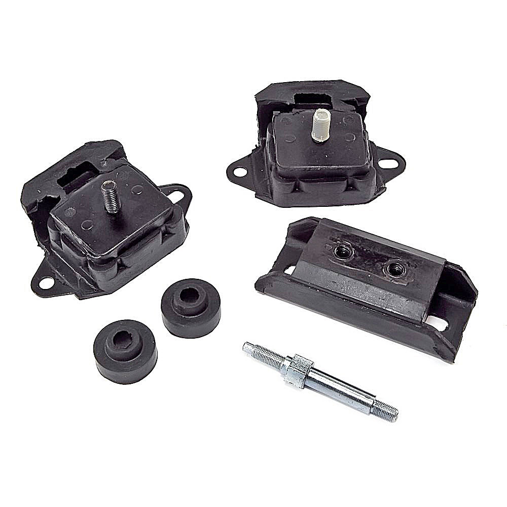 OMIX 17474.03 Engine Mount Kit for 72-86 Jeep CJ Vehicles with 4.2L Engine