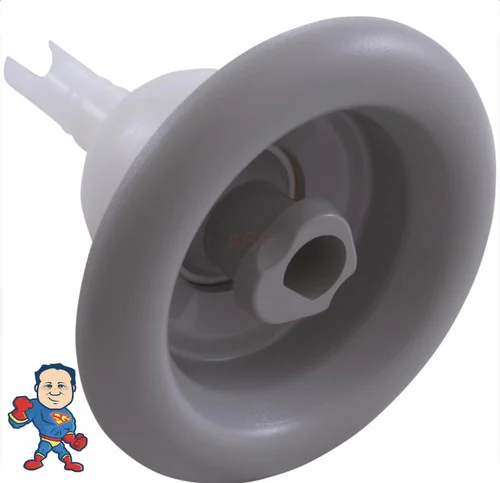 Pentair Cyclone Jet Internal Assembly – 5 Inch Face, Swirl Pattern, Textured Gray Finish